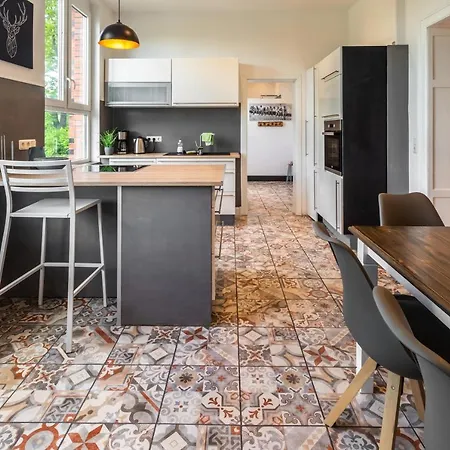 Bett Im Bahnhof Ferienwohnung Kastanienblute Apartment Bad Harzburg