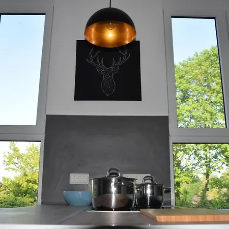 Apartment Bett Im Bahnhof Ferienwohnung Kastanienblute
